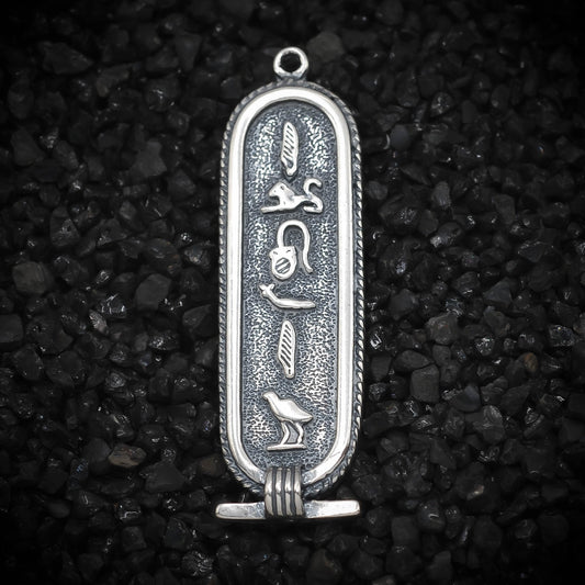 "I Love You" Cartouche Hieroglyph Ancient Egyptian Charm