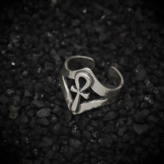 Ankh Key of Eternal Life Ring Ancient Egyptian