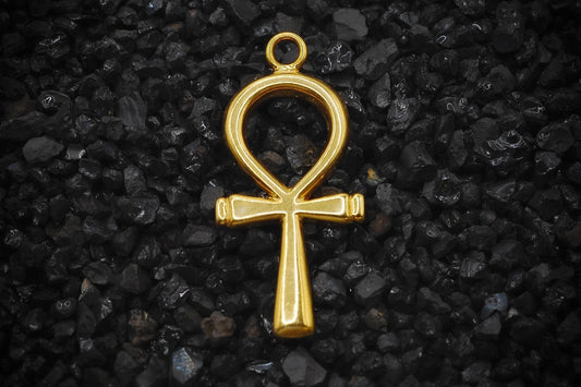 Ankh Key of Eternal Life Smooth Hieroglyphics Ancient Egyptian Charm