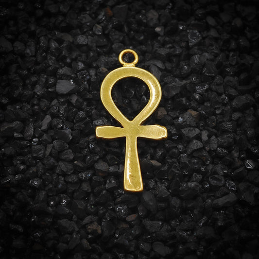 Ankh Key of Eternal Life Smooth Hieroglyphics Ancient Egyptian Charm
