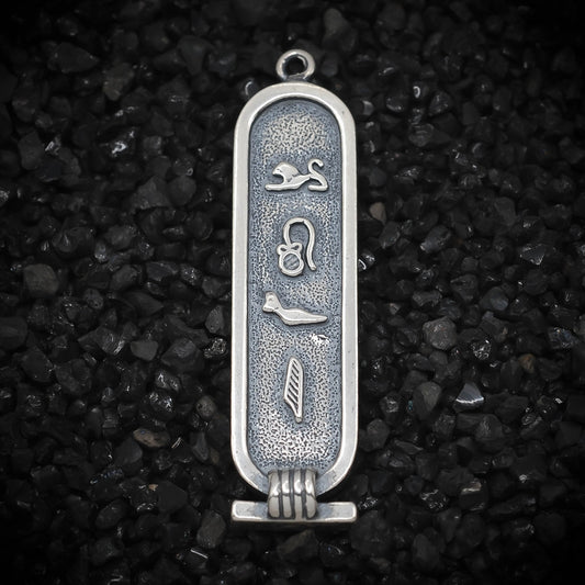 "Love" Cartouche Hieroglyph Ancient Egyptian Charm
